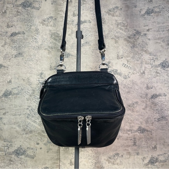 Hobo International UNIQUE/RARE leather bag with organizer attached - Picture 1 of 15